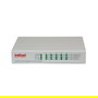 ROLINE 21.14.3523 Switch Ethernet Gigabit Gestionado WebSmart, 6 Puertos (5x RJ-45 10/100/1000 + 1x SFP), Montaje Pared, Metal Gris