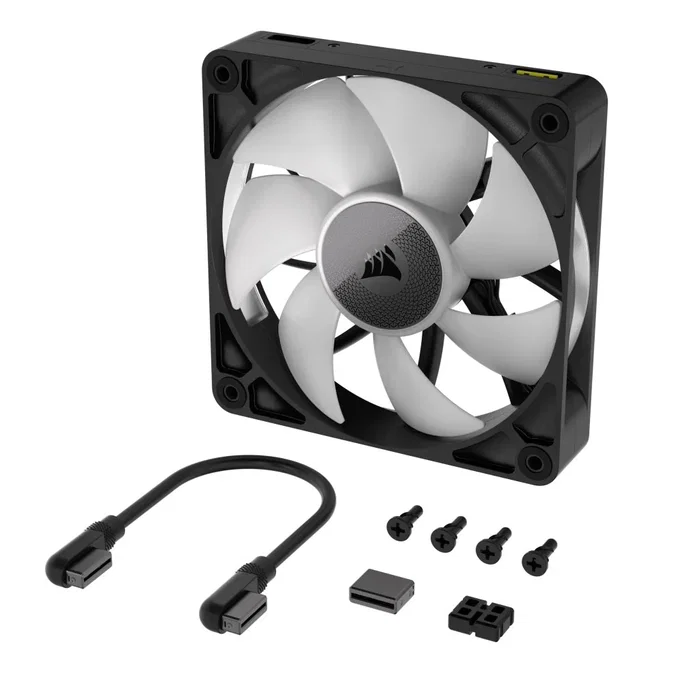 Corsair iCUE LINK RX140 RGB Ventilador para Carcasa 140mm PWM, Negro, 1 Unidad (CX-9040017-ES)