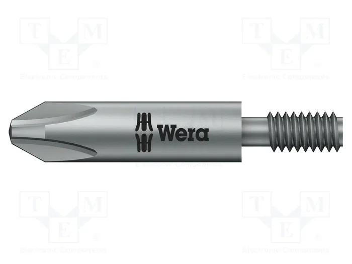 WERA Punta de destornillador Phillips PH2 M4 33mm WERA Punta de destornillador Phillips PH2 M4 33mm