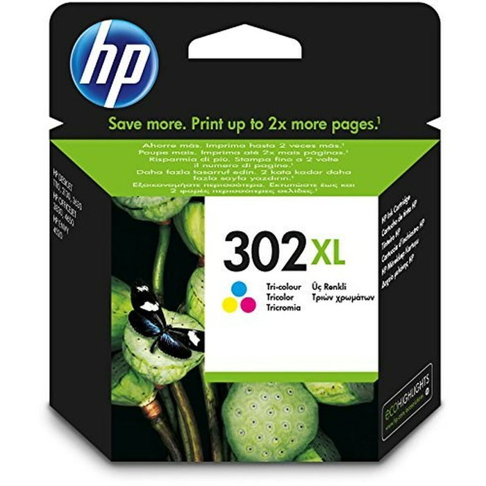 HP 302XL Cartucho de Tinta Tri-Color F6U67AE