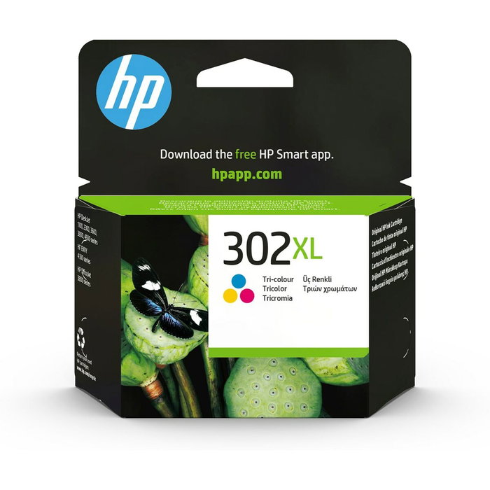 HP 302XL Cartucho de Tinta Tri-Color F6U67AE