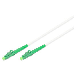 Digitus Cable de Fibra Óptica Monomodo LC/APC a LC/APC 1m Verde Blanco G.657.A2 Patchkabel LCA -> LCA 1.00m Singlemode Simple