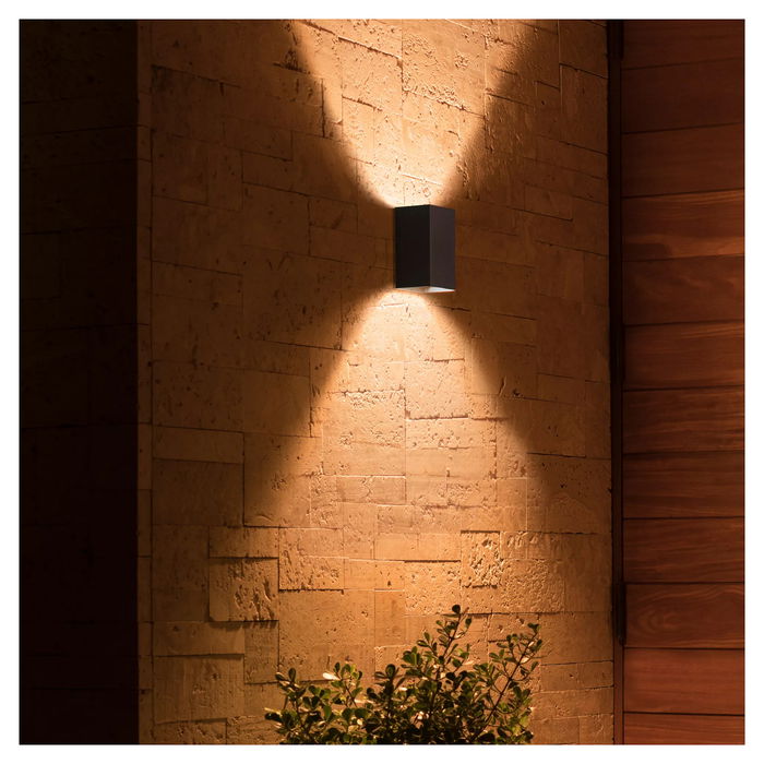 Philips Resonate Aplique de Pared para Exterior Negro 1200lm LED Bluetooth Regulable IP44