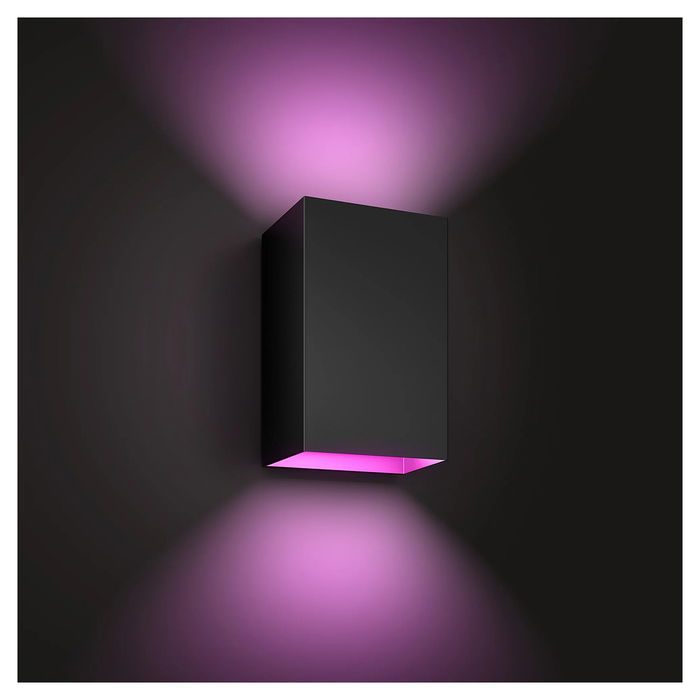 Philips Resonate Aplique de Pared para Exterior Negro 1200lm LED Bluetooth Regulable IP44