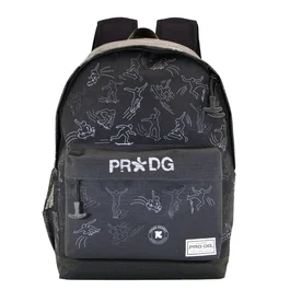 Pro-Dg Mochila ECO 2.0 Tricks PRO-DG Negro, Ecológica RPET, Repelente a Líquidos, Compartimento para Portátil, Urbana