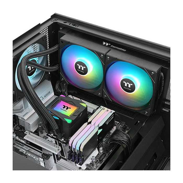 Thermaltake LA240 ARGB Sync Kit de refrigeración líquida Negro