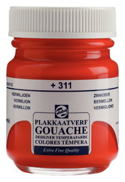 Talens Témpera Extra Fina Bermellón 311 de 50 ml