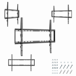 Gembird Soporte para TV 177.8 cm (70 Pulgadas) Negro, modelo WM-70F-03