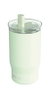 QUOKKA Termo de Acero Inoxidable 720 ml con Pajita - Color Verde Pastel Mist