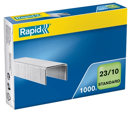 Rapid Grapas 23/10 Galvanizadas para Gruesos