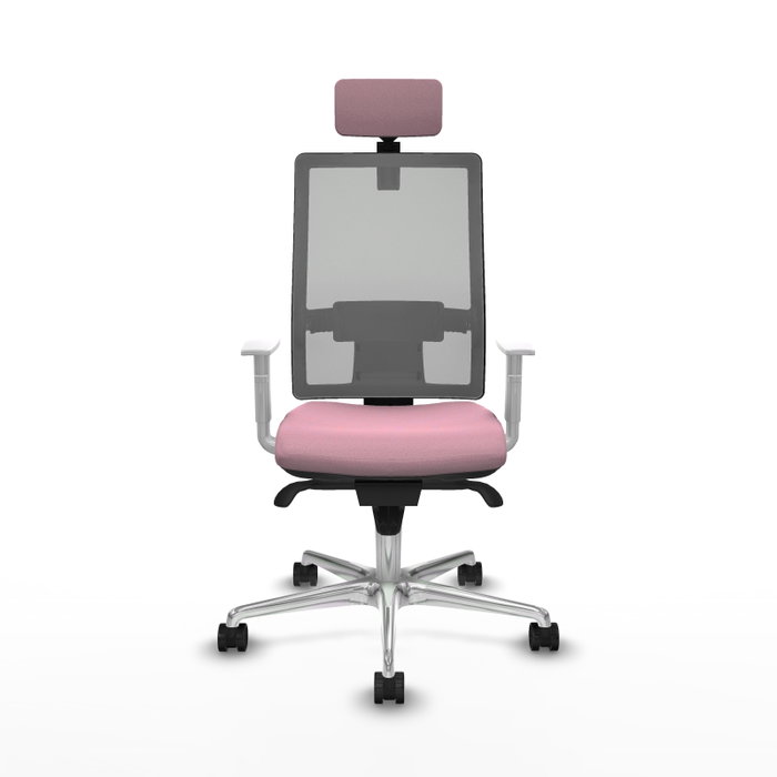 PIQUERAS Y CRESPO Silla de oficina Horna Rosa con mecanismo Sincro PIQUERAS Y CRESPO Silla de oficina Horna Rosa con mecanismo Sincro
