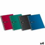 Enri Set de 4 Cuadernos Status Espiral Microperforado 160 Hojas A5+