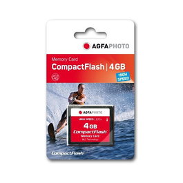 AgfaPhoto Tarjeta de Memoria Compact Flash 4GB High Speed 120x MLC