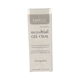 LAVIGOR Regenhial Gel Oral 60Ml para Proteger, Reparar y Aliviar el Dolor de Lesiones Bucales Aftas Llagas y Úlceras