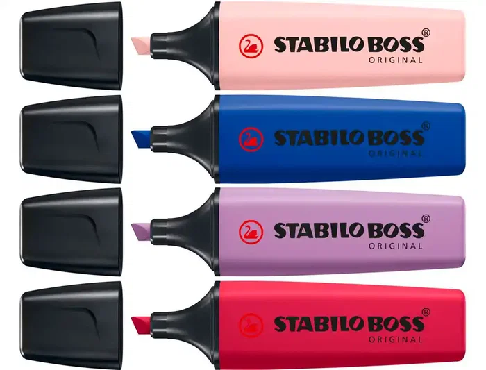 Stabilo Rotulador Boss Nature Colors Wildflower Edition Estuche 4 Unidades Colores Surtidos Fluorescente