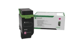 Lexmark 75M2HM0 Tóner de Tinta Color Magenta para Impresoras Lexmark