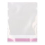 Edm Pack 25 Bolsas para Envasado con Cierre Zip Superior y Precintado Autoadhesivo Medida Útil 12 x 29 cm