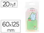Imaginovo Bloc notas adhesivas Bunny verde 60x125 mm con soporte 20 hojas