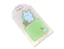 Imaginovo Bloc notas adhesivas Bunny verde 60x125 mm con soporte 20 hojas