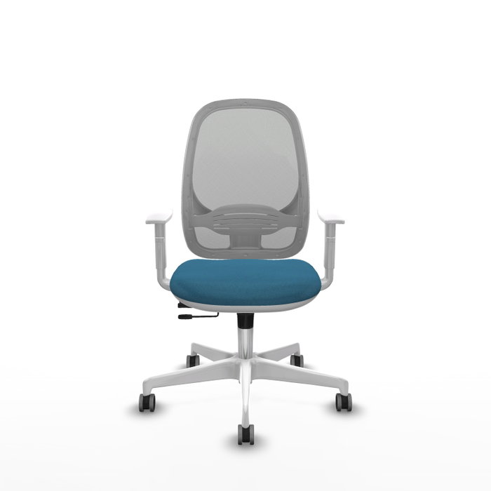 PIQUERAS Y CRESPO Silla de oficina Cilanco con mecanismo Sincro/Traslack, Verde petróleo y Gris PIQUERAS Y CRESPO Silla de oficina Cilanco con mecanismo Sincro/Traslack, Verde petróleo y Gris