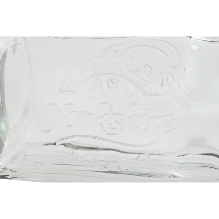DKD Home Decor Dispensador de Bebidas de Cristal 3,2L Transparente