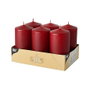 PAPSTAR Vela pilar bordeaux 11.5 cm