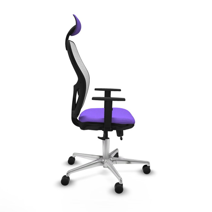 PIQUERAS Y CRESPO Silla de oficina Jorquera Lila y Blanca PIQUERAS Y CRESPO Silla de oficina Jorquera Lila y Blanca