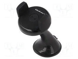 QOLTEC Soporte para Teléfono con Cargador de Inducción para Vidrio