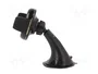QOLTEC Soporte para Teléfono con Cargador de Inducción para Vidrio