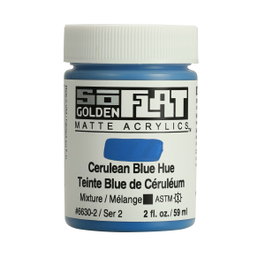 Golden SoFlat Azul Cerúleo Hue 59 ml