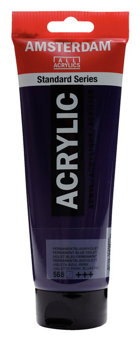 Amsterdam Amsterdam Standard Series Pintura Acrílica Violeta Azulado Permanente 568 250 ml Amsterdam Amsterdam Standard Series Pintura Acrílica Violeta Azulado Permanente 568 250 ml