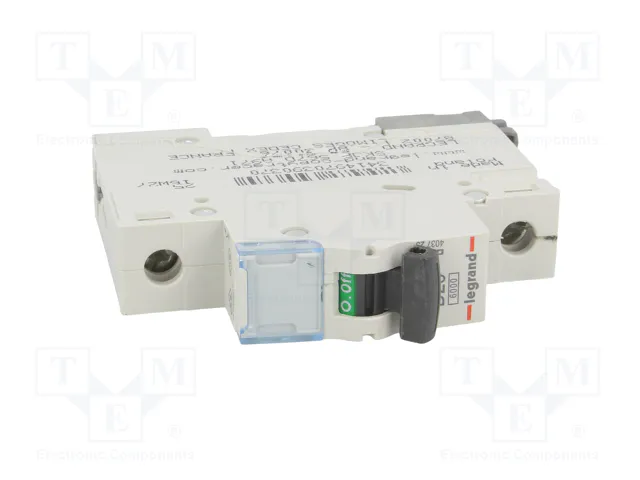 LEGRAND Interruptor magnetotérmico S300 TX 25A 1 Polo Caract D LEGRAND Interruptor magnetotérmico S300 TX 25A 1 Polo Caract D