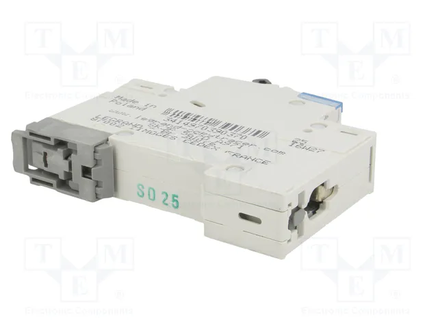 LEGRAND Interruptor magnetotérmico S300 TX 25A 1 Polo Caract D LEGRAND Interruptor magnetotérmico S300 TX 25A 1 Polo Caract D