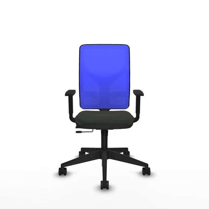 PIQUERAS Y CRESPO Silla de oficina Motilla Sincro/Traslack Azul/Negro