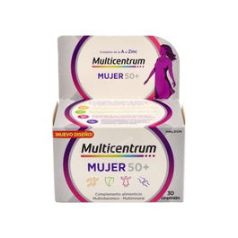 Multicentrum Mujer Select 50+ 30 Comp. Vitaminas y Minerales para Mujeres Mayores de 50 Años