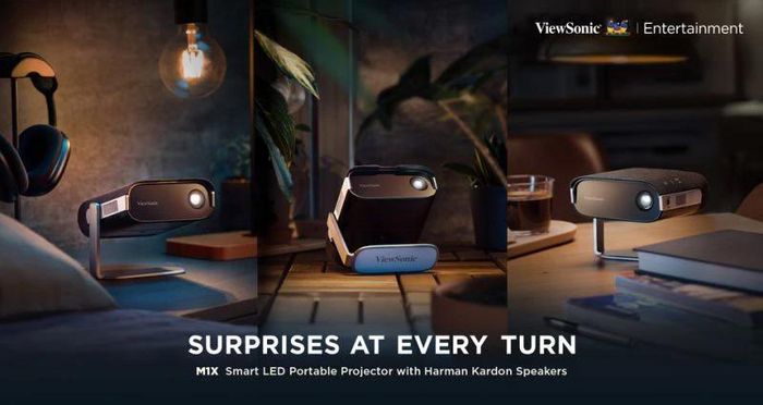 ViewSonic M1XG Proyector LED Ultra Compacto Portátil, WVGA (854x480), 360 Lúmenes LED, Wi-Fi y Bluetooth, Altavoces Harman Kardon ViewSonic M1XG Proyector LED Ultra Compacto Portátil, WVGA (854x480), 360 Lúmenes LED, Wi-Fi y Bluetooth, Altavoces Harman Kardon