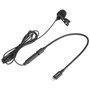 Boya BY-M2 Micrófono de solapa omnidireccional con conector Lightning