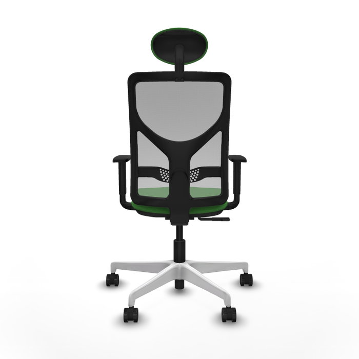 PIQUERAS Y CRESPO Silla de oficina Motilla con mecanismo Sincro, Verde y Gris PIQUERAS Y CRESPO Silla de oficina Motilla con mecanismo Sincro, Verde y Gris