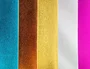 Liderpapel Goma eva 50x70 cm espesor 2 mm metalizada rojo