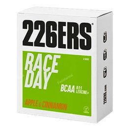 226ERS Pack de 6 Race Day Bar BCAAs 40g Manzana y Canela
