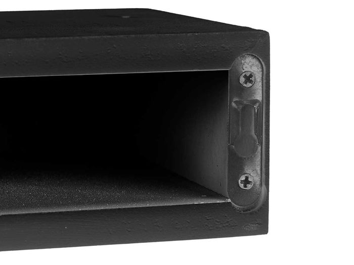 Giftdecor Tres Estantes Espejo 15 cm, 30 cm, 45 cm Negro (Set de 4) Giftdecor Tres Estantes Espejo 15 cm, 30 cm, 45 cm Negro (Set de 4)