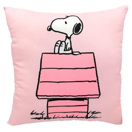 CYP BRANDS Cojin Caseta Snoopy Rosa 35x35x11cm
