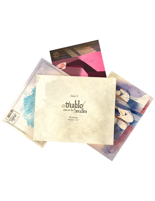 Space Cowboys Juego de Mesa Perspectives Azul - Juego Cooperativo de Investigación para 2-6 Jugadores, en Español, Ref. SCPER02ES