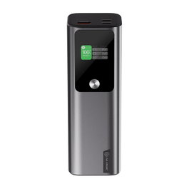 ALOGIC Ark Powerbank A27KPB140W, 27,000 mAh, 140W USB-C, Carga Rápida PD, Plata, para Portátil, Tablet, Teléfono