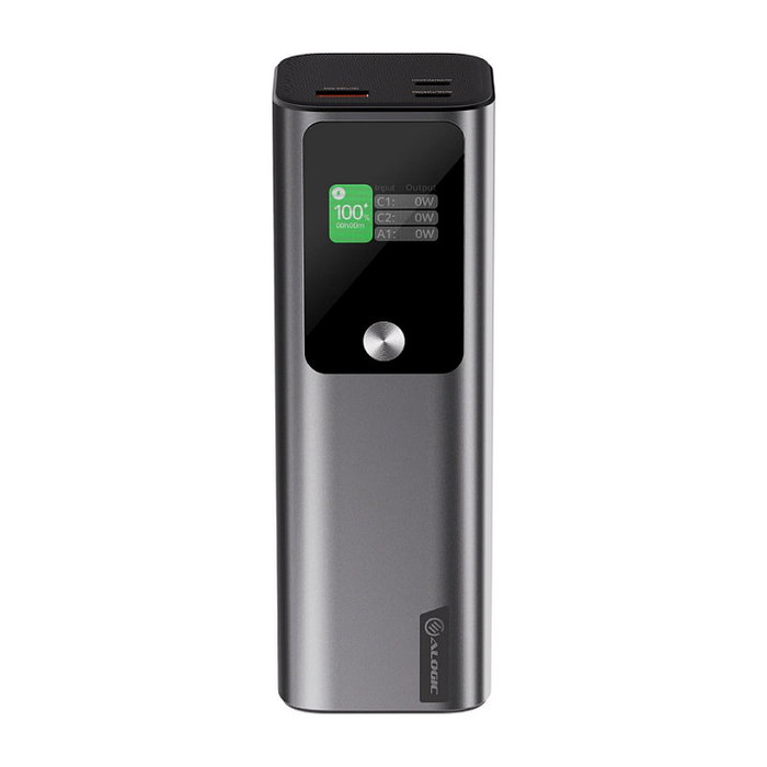 ALOGIC Ark Powerbank A27KPB140W, 27,000 mAh, 140W USB-C, Carga Rápida PD, Plata, para Portátil, Tablet, Teléfono ALOGIC Ark Powerbank A27KPB140W, 27,000 mAh, 140W USB-C, Carga Rápida PD, Plata, para Portátil, Tablet, Teléfono