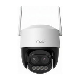 Imou Cruiser Z Cámara de Seguridad IP 5MP WiFi 6 Interior y Exterior Torreta con Visión Nocturna y Zoom Digital 12x, Resistente Agua IP66