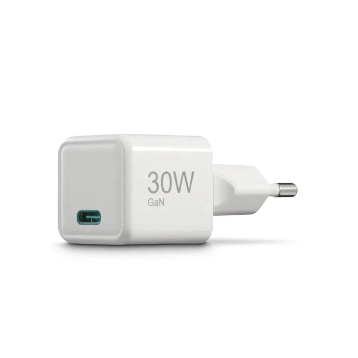 Hama Cargador Rápido USB-C 30W GaN, con Power Delivery y Quick Charge 2.0/3.0, Compacto y Universal para Smartphone y Tablet, Blanco, 00201982 Hama Cargador Rápido USB-C 30W GaN, con Power Delivery y Quick Charge 2.0/3.0, Compacto y Universal para Smartphone y Tablet, Blanco, 00201982