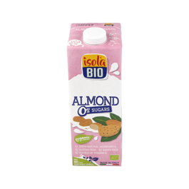 ISOLA Bebida Vegetal de Almendras sin Azúcar BIO 1L (Pack de 6)