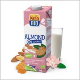 ISOLA Bebida Vegetal De Almendras Sin Azucar 6 Ud 1Lt. Bio