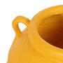 Vasija Amarillo Resina Decoración 56 X 56 X 60 cm